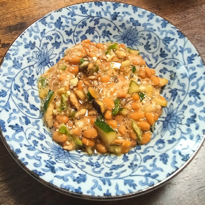 今日の納豆!!山形のだし風納豆〜♪